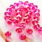 Fuchsia Faceted Glass Rondelle Beads, 8mm by Bead Landing&#x2122;